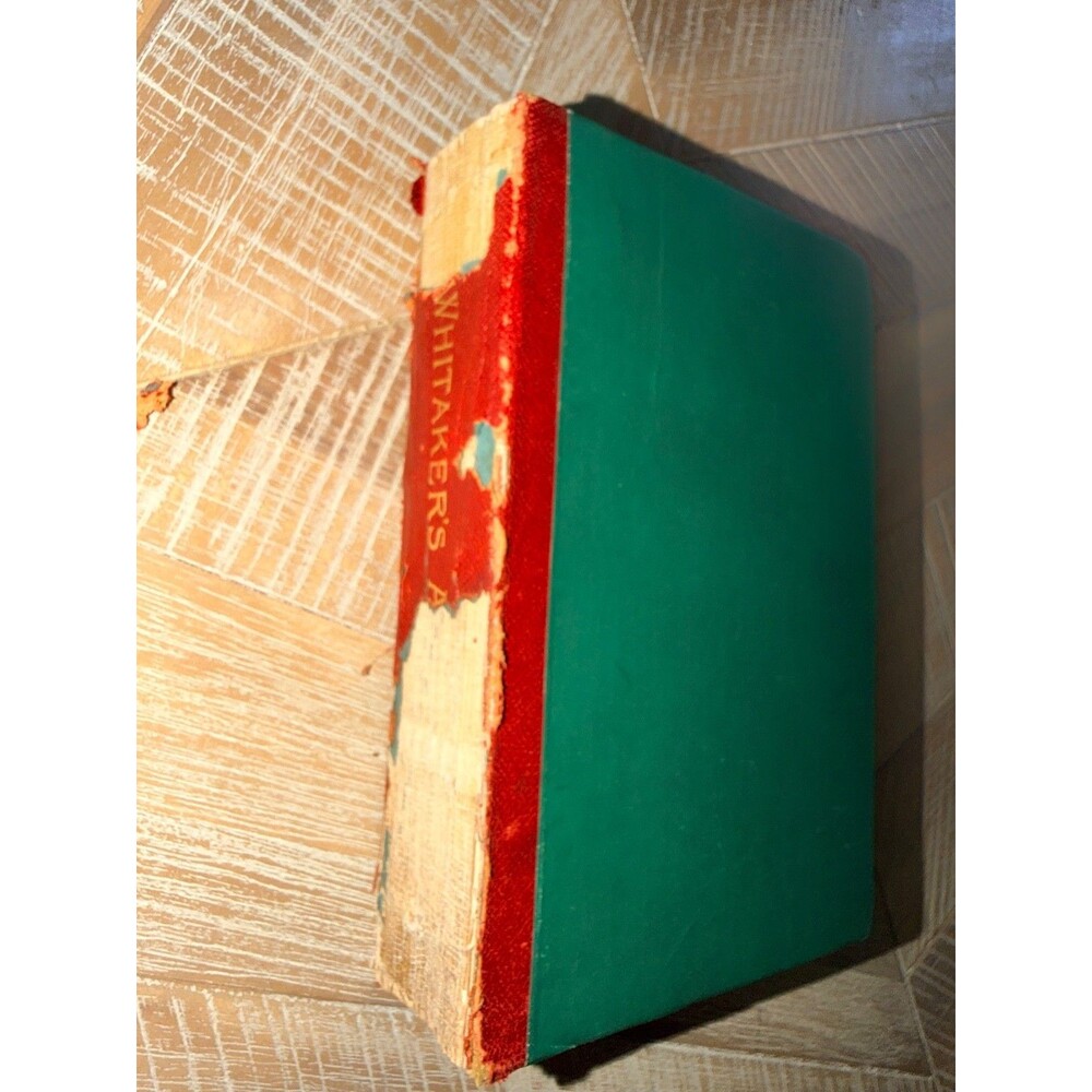 Vintage 1894 Farmer’s Almanac Green Cover Joseph Whitaker London